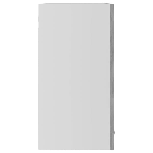 Keittiökaapit - Living Seinäkaappi lasilla betoninharmaa 60x31x60 cm tekninen puu
