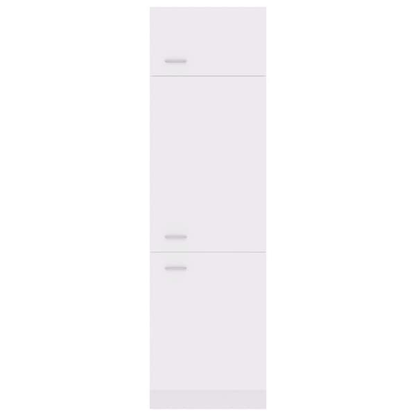 Skab til køleskab 60x57x207 cm spånplade hvid - Skab Til Køleskab - Skabe Til Køleskab - Home & Living