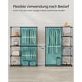 Miniatyrbillede 3 af 8: Rootz sort 2-delt sæt campingstol - udendørs stol - bærbare stole - ikke-vævet stof - letvægts - holdbar - nem at samle - 43 cm x 124 cm x 182 cm