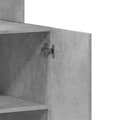 Miniatyrbilde 8 av 11: vidaXL Kjøkkenskap betonggrå 60x50x180 cm konstruert tre