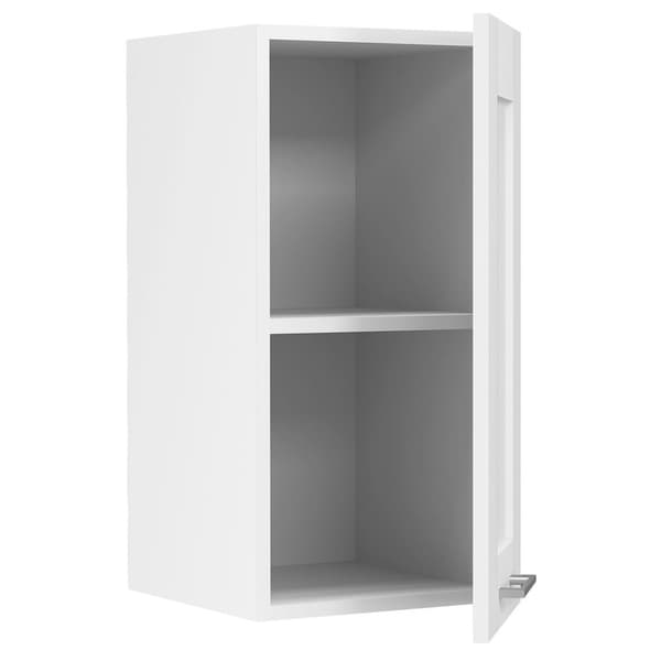 Colura kjøkken overskap 30 cm 1 dør hvit.