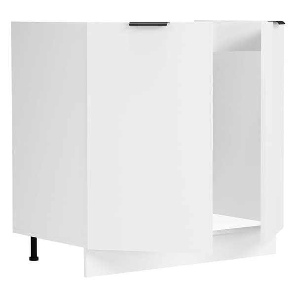 Fasola underskab køkken til vask 80 cm 2 låger hvid.