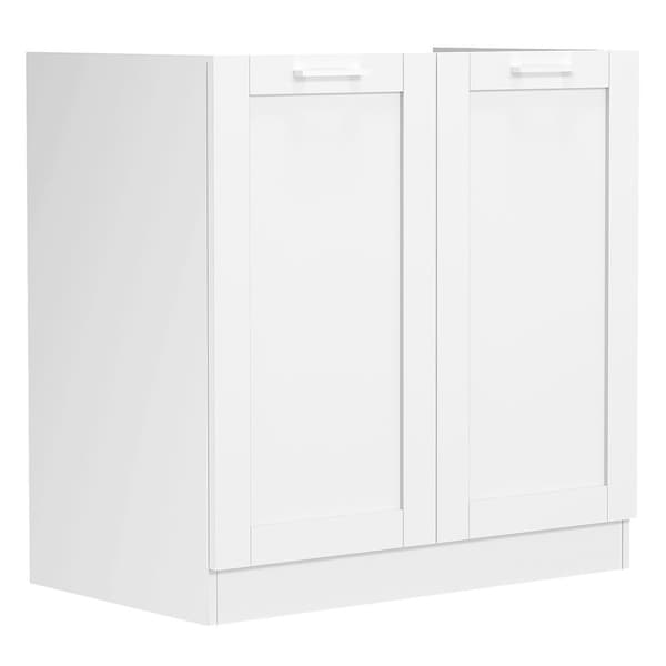 Colura underskab køkken til vask 80 cm 2 låger hvid.