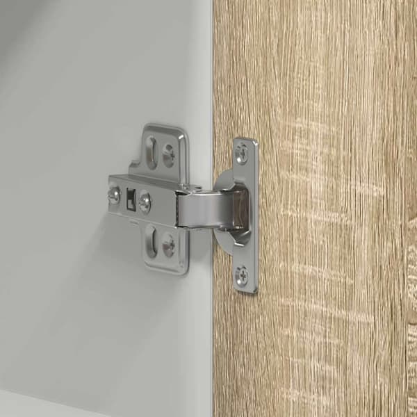 vidaXL Väggskåp sonoma-ek 60x31x60 cm konstruerat trä