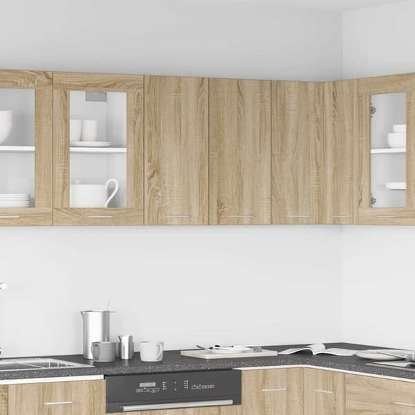 vidaXL Väggskåp sonoma-ek 60x31x60 cm konstruerat trä