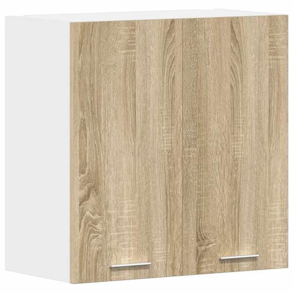 vidaXL Seinäkaappi "Lyon" Sonoma tammi 60x31x60 cm lastulevy