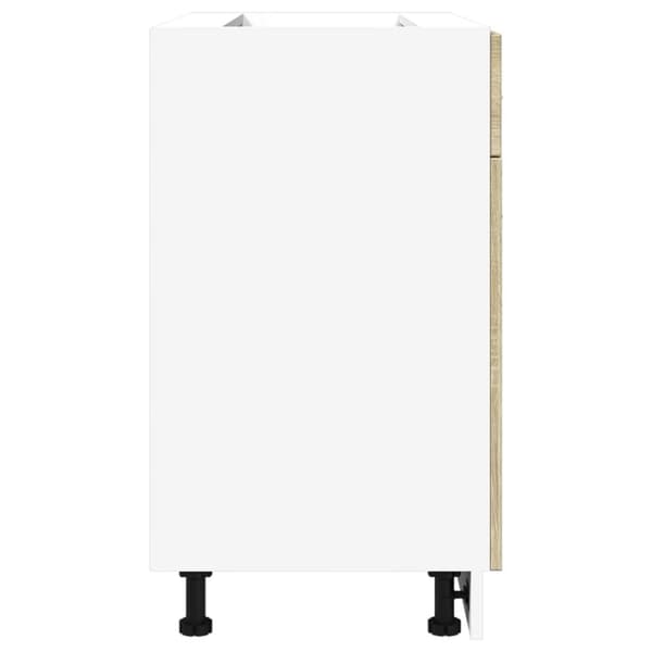 vidaXL skuffeunderskab 80x46x81,5 cm spånplade sonoma-eg