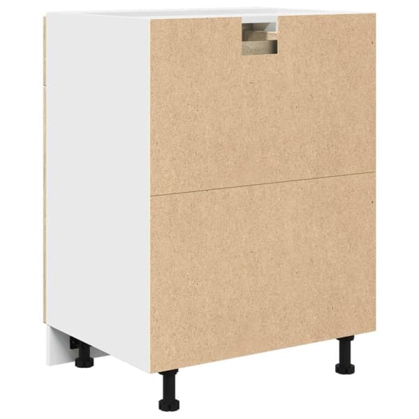 vidaXL Underskåp med låda sonoma-ek 60x46x81,5 cm konstruerat trä