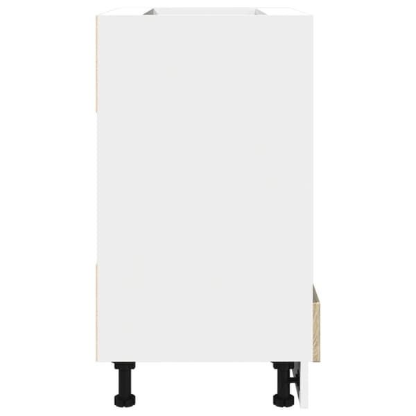 vidaXL Uunikaappi Sonoma-tammi 60x46x81,5 cm lastulevy