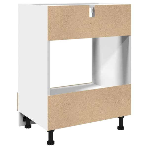 vidaXL Uunikaappi Sonoma-tammi 60x46x81,5 cm lastulevy