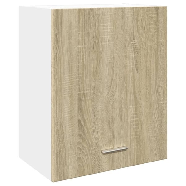 vidaXL vægskab 50x31x60 cm konstrueret træ sonoma-eg