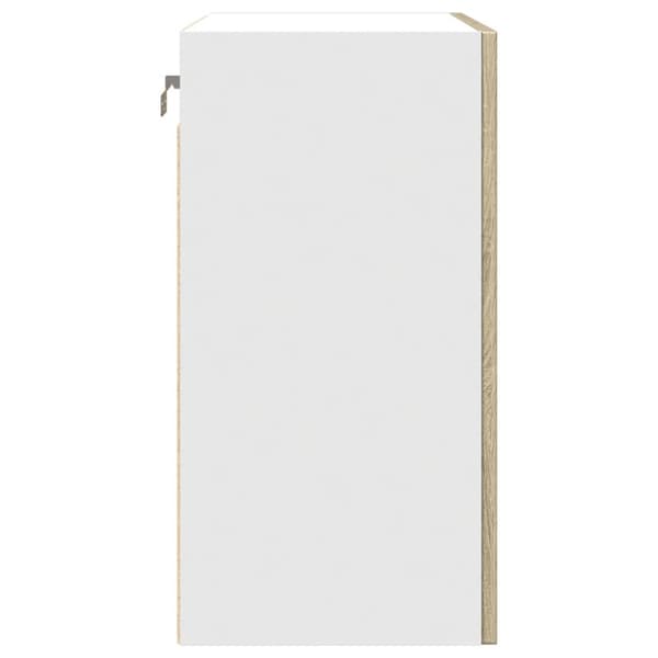 vidaXL vægskab 50x31x60 cm konstrueret træ sonoma-eg