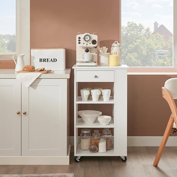 Rootz Portable Uteköksskåp - Vikbar köksö - Förvaringsorganisator - MDF(E1) - 50cm x 86cm x 37cm - 15,1kg - Flaskhylla