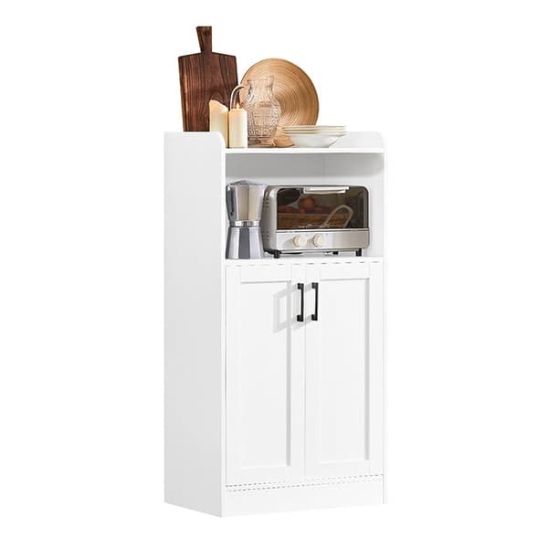 Rootz förvaringsskåp - skafferiskåp - köksfack - MDF-material - 60 cm x 120 cm x 39 cm - 26,8 kg - 2 hyllor - Justerbar hylla