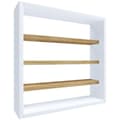 Miniatyrbilde 1 av 4: Esaldi kjøkken hyller 40 cm 4 hyller hvit, eik dekor.