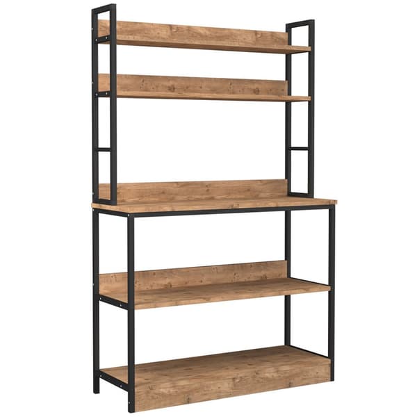 Insasi kjøkken hyller 101 cm 5 hyller eik dekor.
