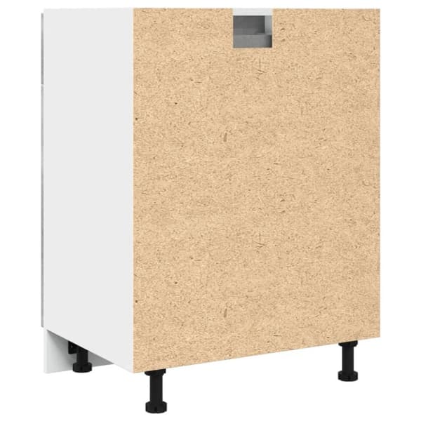 vidaXL Alalipastokaappi "Lyon" betoninharmaa 60x46x81,5 cm lastulevy