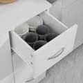 Miniatyrbillede 9 af 10: Rootz Køkkenskab - Pantry Skab - Opbevaring Organizer - MDF Konstruktion - Hvid - 89cm x 39,5cm x 168cm