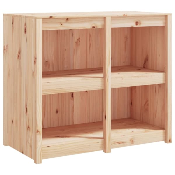 Köksskåp för utomhusbruk 106x55x92 cm massiv furu