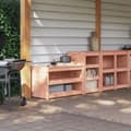 Miniatyrbild 1 av 2: Köksskåp för utomhusbruk 2 st massivt douglasträ