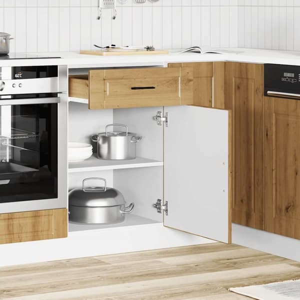 vidaXL Kjøkken underskap Porto artisan eik konstruert tre