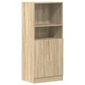 Miniatyrbilde 1 av 2: vidaXL Kjøkkenskap sonoma eik 57x41,5x131,5 cm konstruert tre
