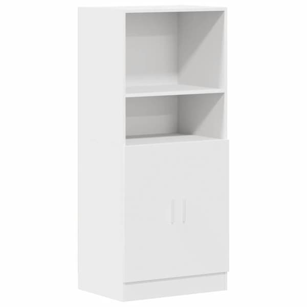 vidaXL Keittiökaappi valkoinen 57x41,5x131,5 cm tekninen puu