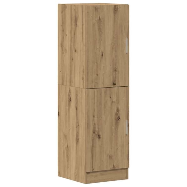 vidaXL køkkenskab 38x41,5x131,5 cm konstrueret træ kunsteg