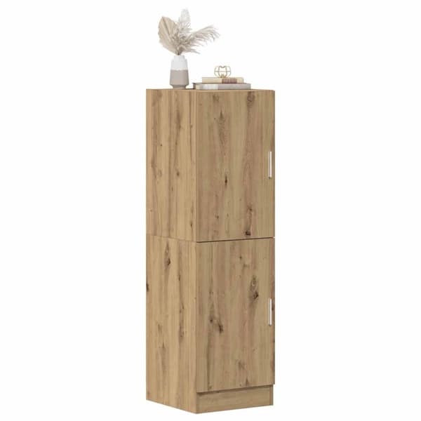 vidaXL køkkenskab 38x41,5x131,5 cm konstrueret træ kunsteg