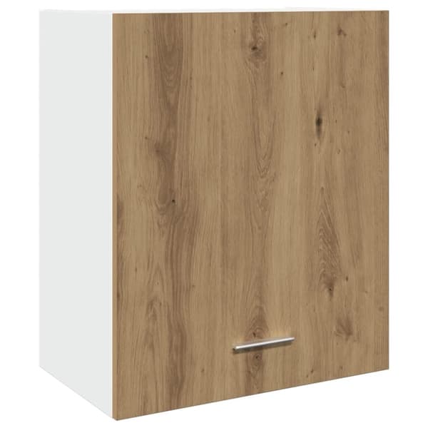 vidaXL Vegghengt skap "Lyon" artisan eik 50x31x60 cm konstruert tre