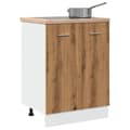Pikkukuva 2 / 11: vidaXL Alakaappi "Lyon" Artisan Oak 60x46x81,5 cm Engineered Wood