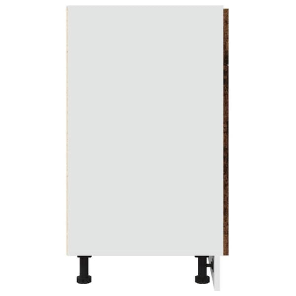 vidaXL Alalipastokaappi "Lyon" Vanha Puu 80x46x81,5 cm lastulevy