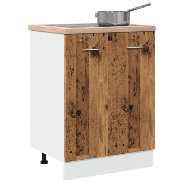 vidaXL underskab 60x46x81,5 cm konstrueret træ antikt træ