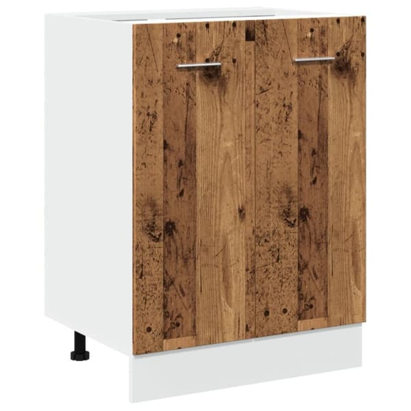 vidaXL underskab 60x46x81,5 cm konstrueret træ antikt træ