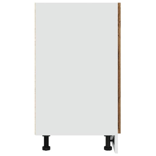 vidaXL Underskåp åldrat trä 60x46x81,5 cm konstruerat trä
