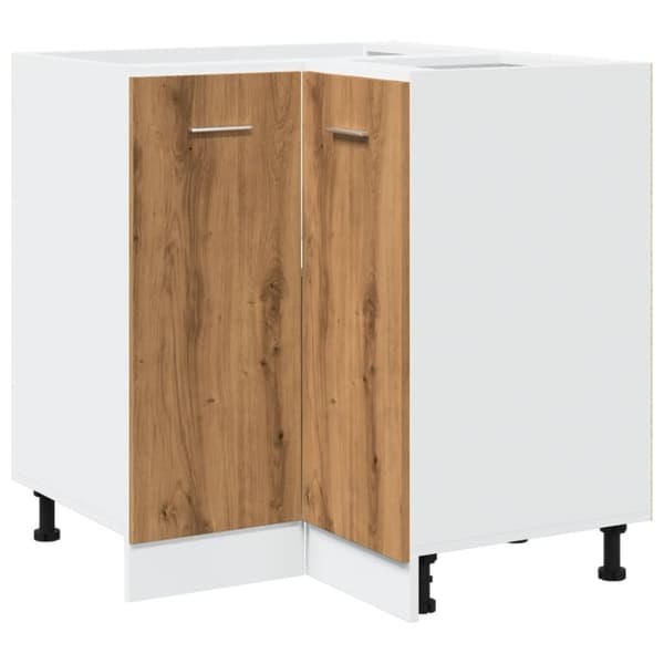 vidaXL køkkenskab 75,5x75,5x81,5 cm konstrueret træ kunsteg
