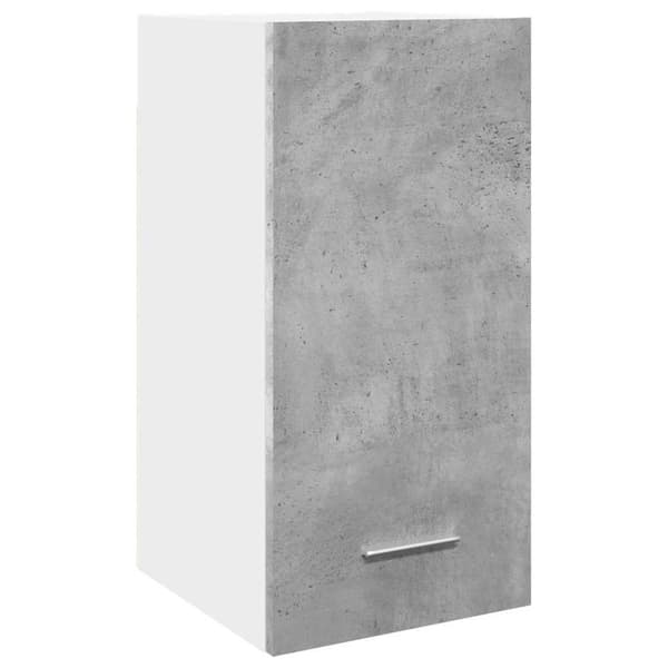 vidaXL Hengende skap "Lyon" betonggrå 30x31x60 cm konstruert tre