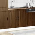 Miniatyrbilde 4 av 11: vidaXL Vask underskap Porto brun eik 80x46x81,5 cm konstruert tre