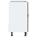 Miniatyrbilde 7 av 11: vidaXL Vask underskap Porto brun eik 80x46x81,5 cm konstruert tre