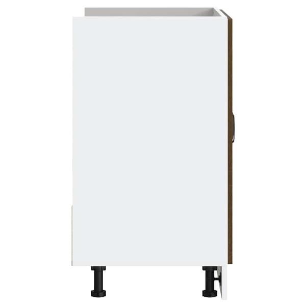 vidaXL Vask underskap Porto brun eik 80x46x81,5 cm konstruert tre