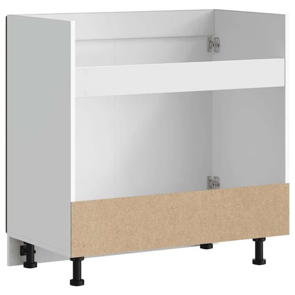 vidaXL Vask underskap Porto brun eik 80x46x81,5 cm konstruert tre