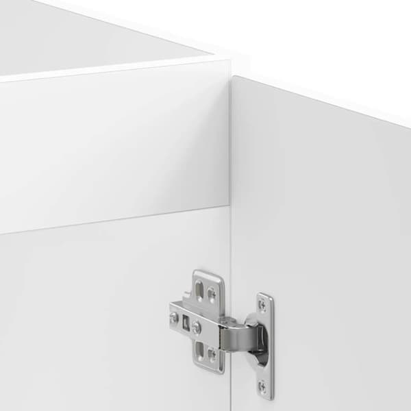 vidaXL Diskbänk underskåp Porto svart 80x46x81,5 cm konstruerat trä