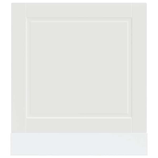 vidaXL Diskmaskinspanel Porto vit 60x1,5x67 cm konstruerat trä