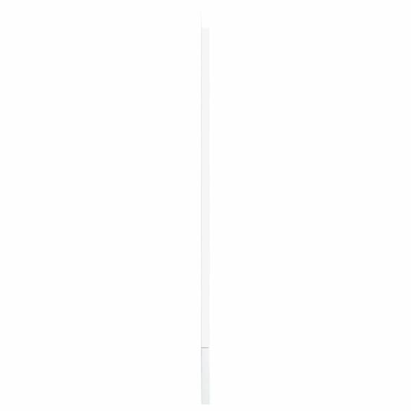 vidaXL Diskmaskinspanel Porto vit 60x1,5x67 cm konstruerat trä