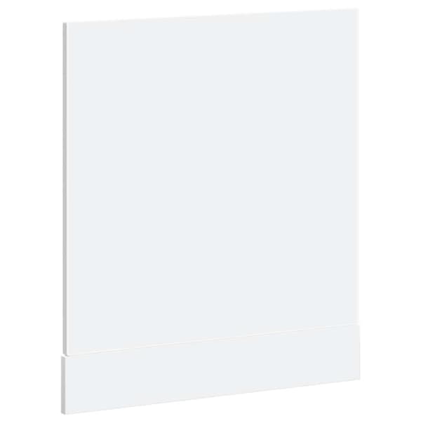 vidaXL Diskmaskinspanel Porto vit 60x1,5x67 cm konstruerat trä
