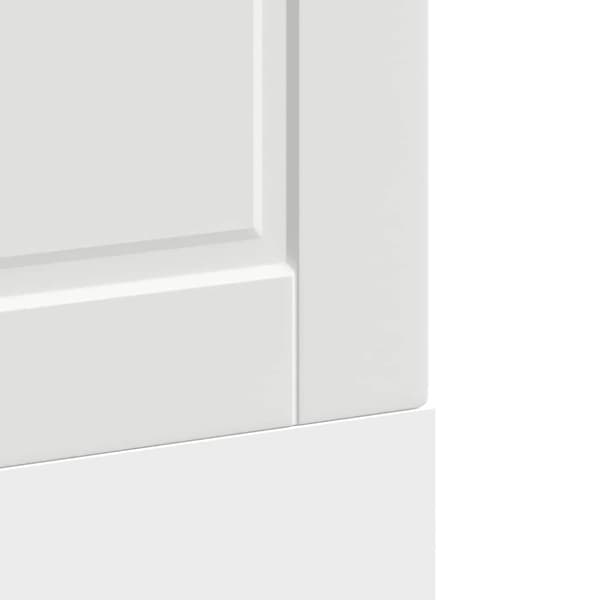 vidaXL Diskmaskinspanel Porto vit 60x1,5x67 cm konstruerat trä