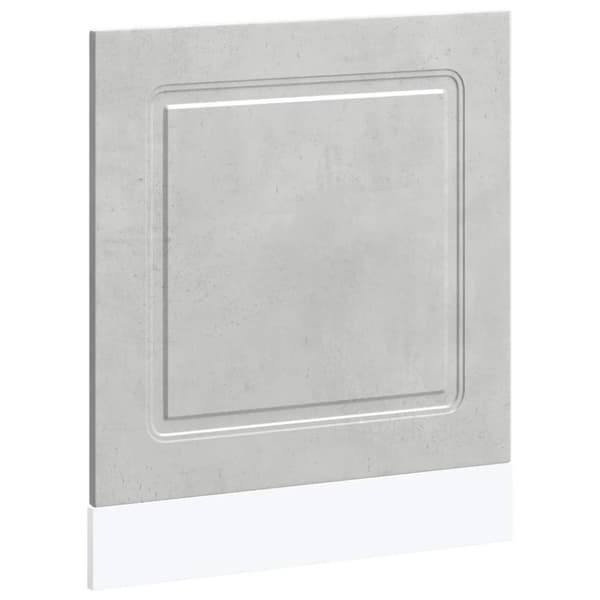 vidaXL låge til opvaskemaskine Kalmar 60x1,5x67 cm betongrå