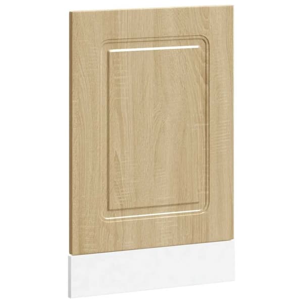 vidaXL låge til opvaskemaskine Kalmar 45x1,5x67 cm sonoma-eg