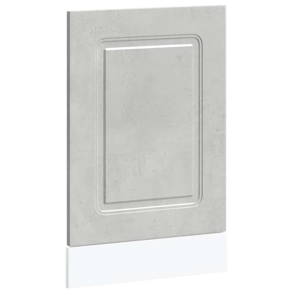 vidaXL låge til opvaskemaskine Kalmar 45x1,5x67 cm betongrå