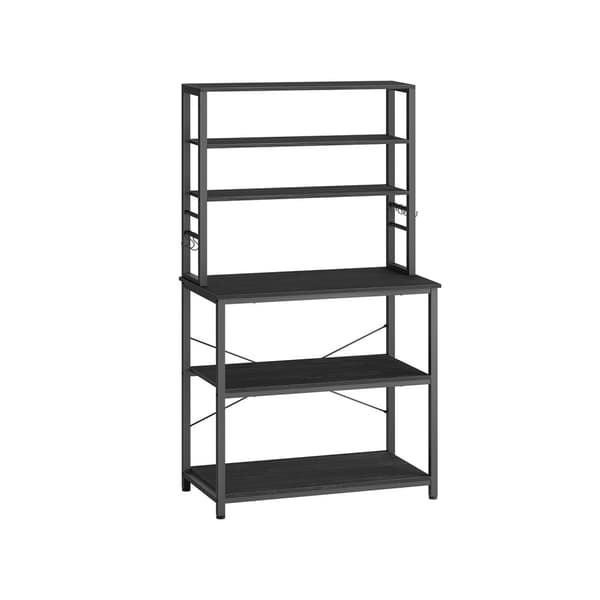 Køkkenhylde - med hylder og kroge - industrielt design